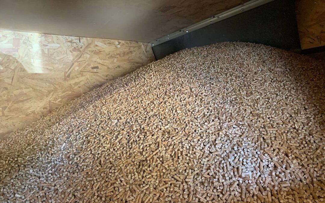 Une chaufferie bois à granulés à Villegly