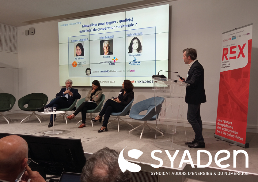 Le SYADEN mis en avant à Paris !