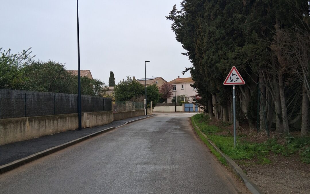 Enfouissement des réseaux et rénovation de l’éclairage public à Ouveillan