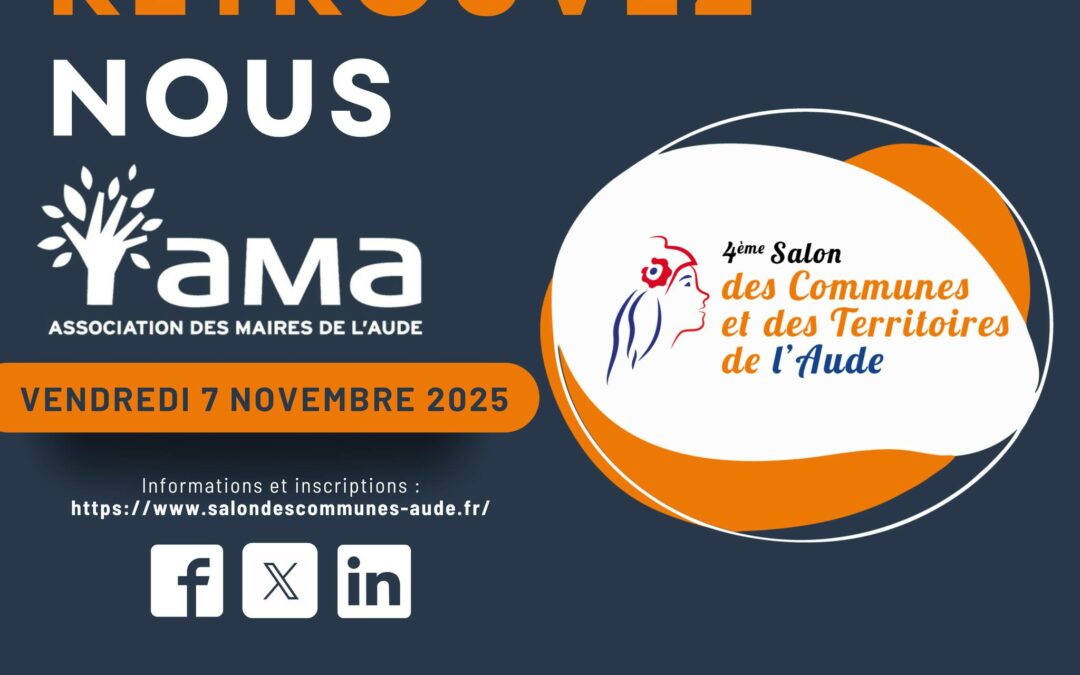 Le SYADEN présent au Salon des Communes et des Territoires de l’Aude !