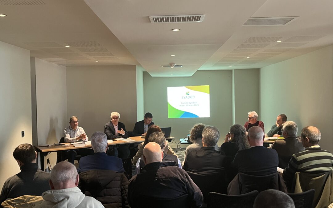 Dernier comité syndical et adoption des budgets 2026